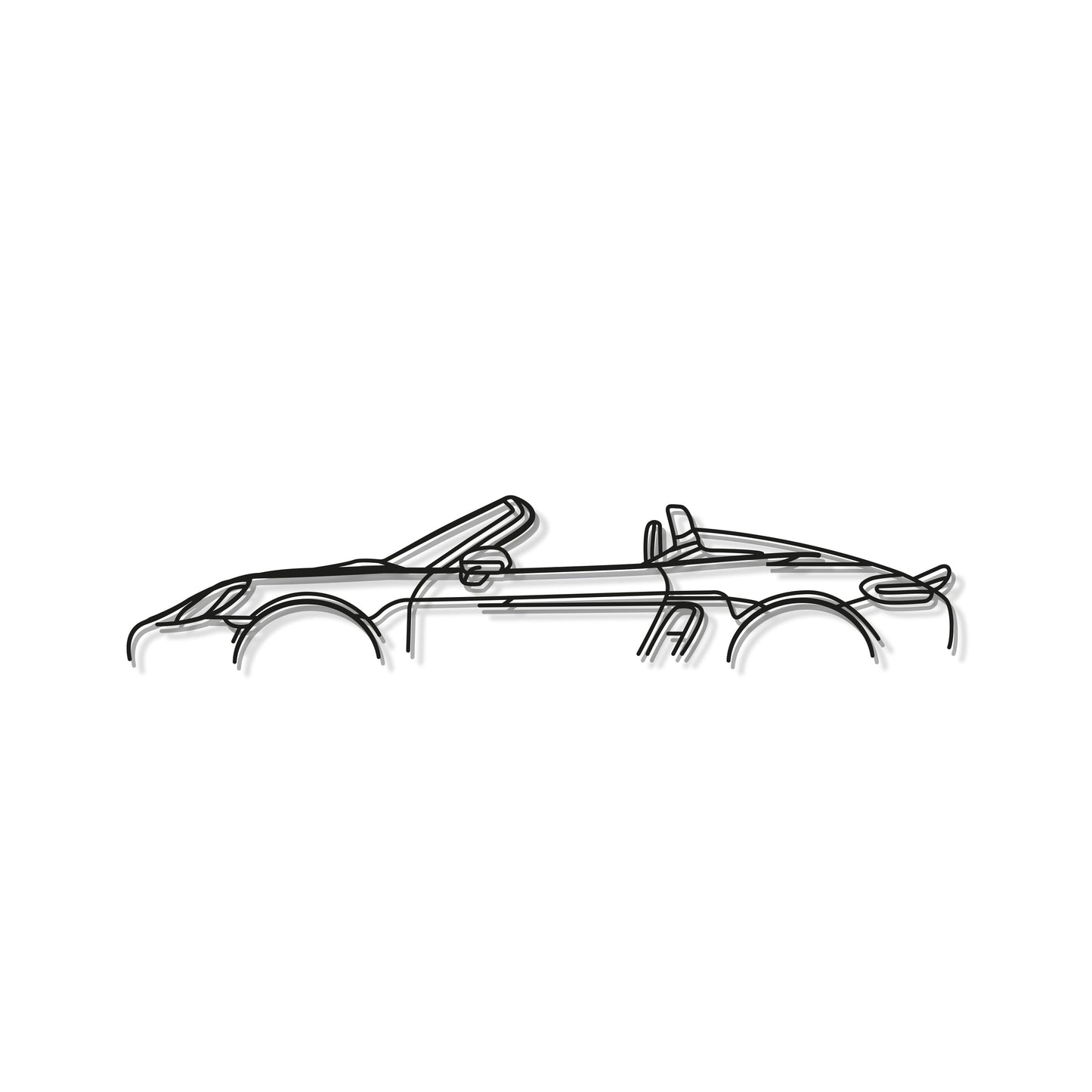 718 Spyder Metal Car Wall Art - MT0842