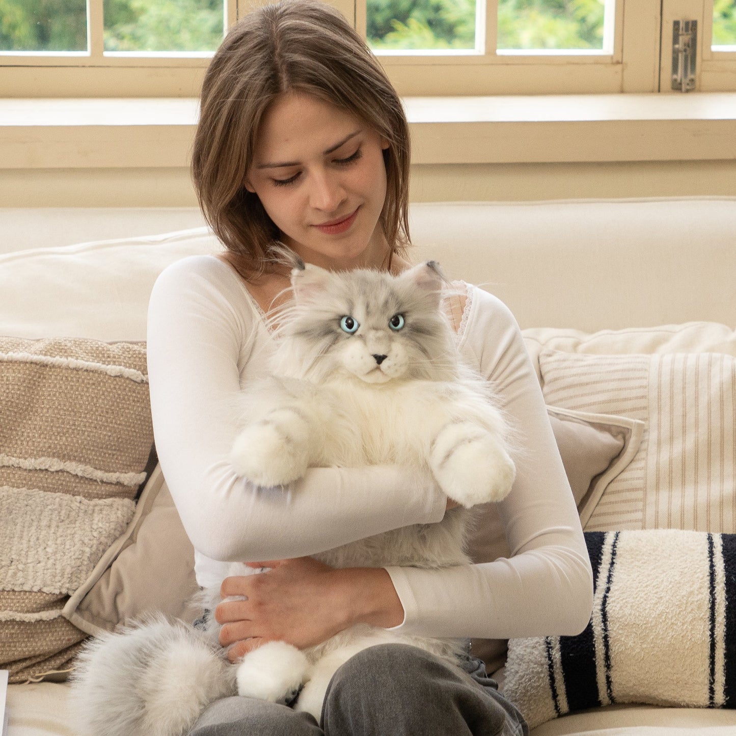 Maine Coon Cat Backpack – Realistic Cat Stylish Daypack