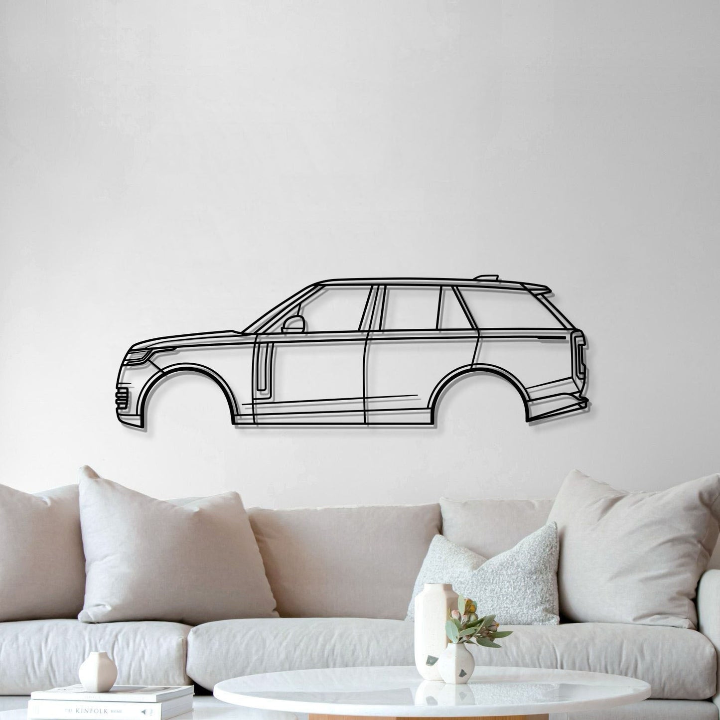 2022 Range Rover Metal Car Wall Art - MT0800