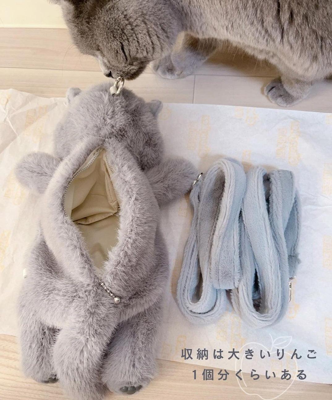 Russian Blue Cat Backpack – Cat Lover’s Daily Bag