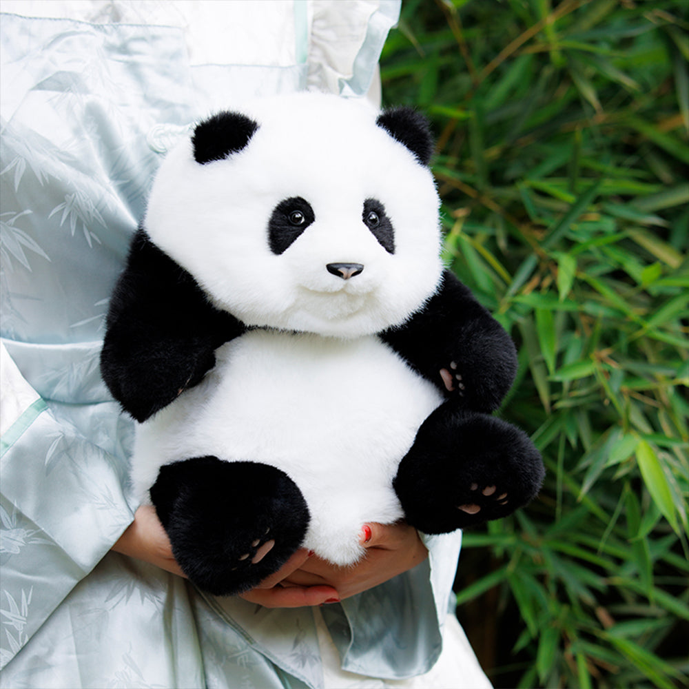Hehua Panda Backpack – Handmade Collectible for Fans