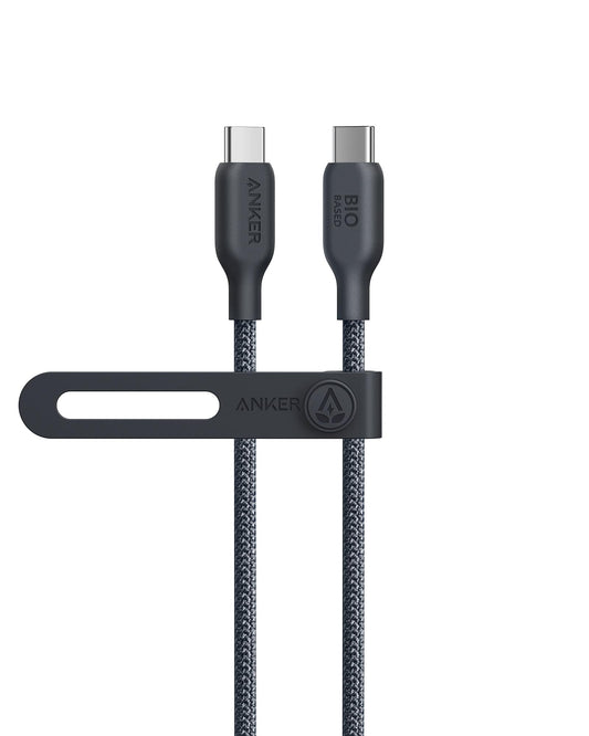 Anker <b>543</b> USB-C to USB-C Cable (Bio-Braided,6 ft)