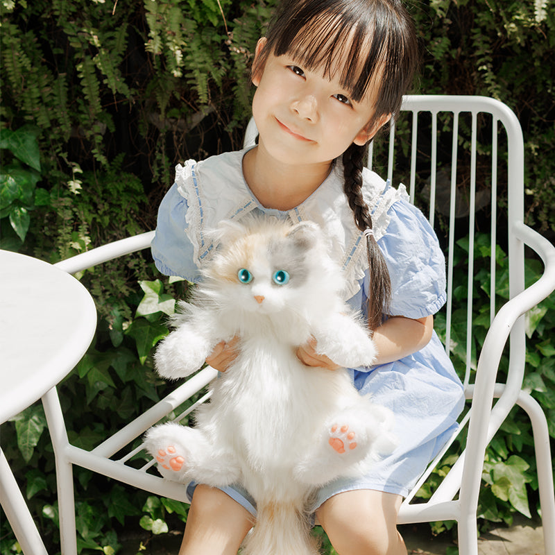 Mini Tuxedo Cat Backpack – Plush Cat Bag for Girls Gift Idea