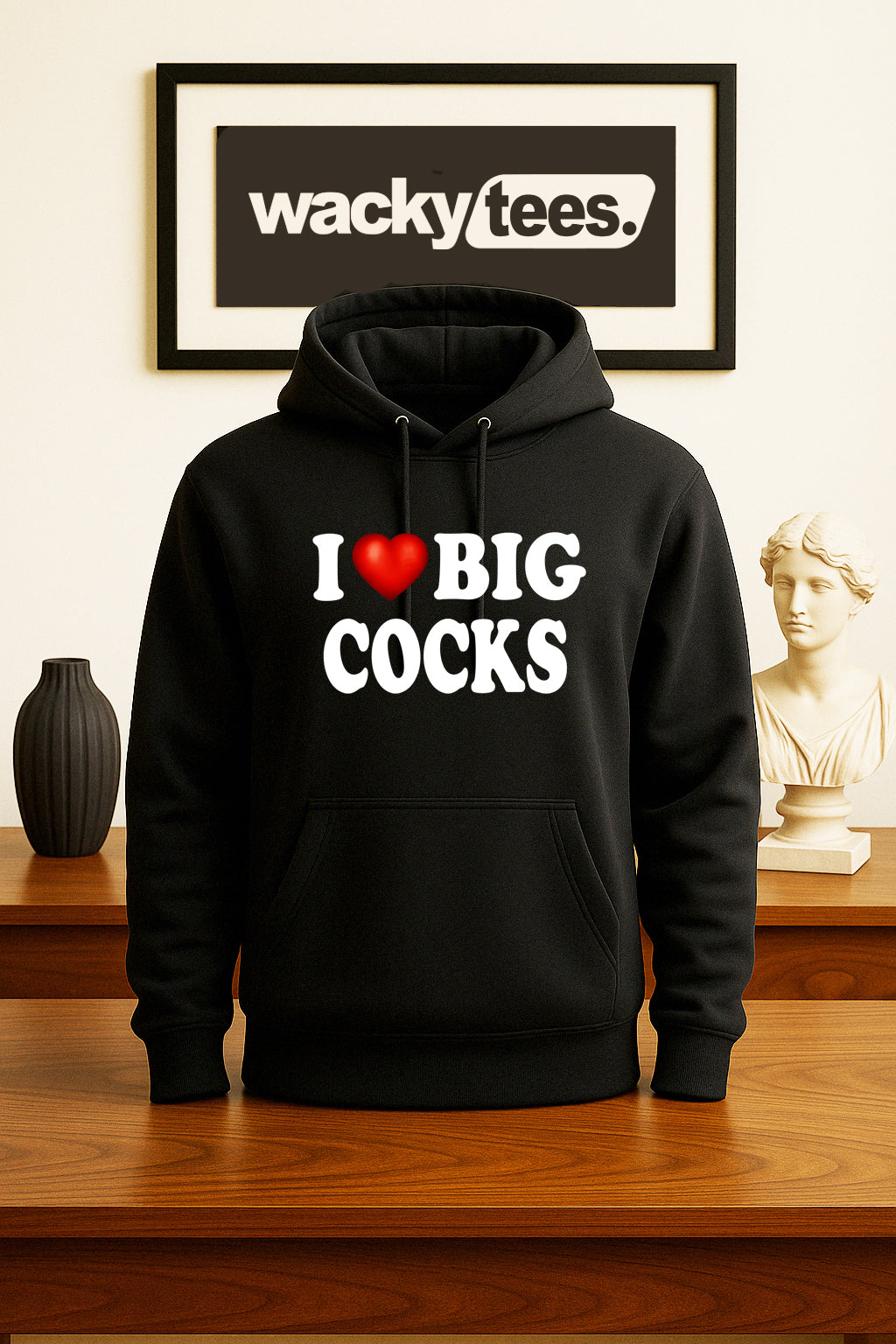 I Love Big Cocks I Heart Roosters Funny Adult Humor Graphic Tee Shirt