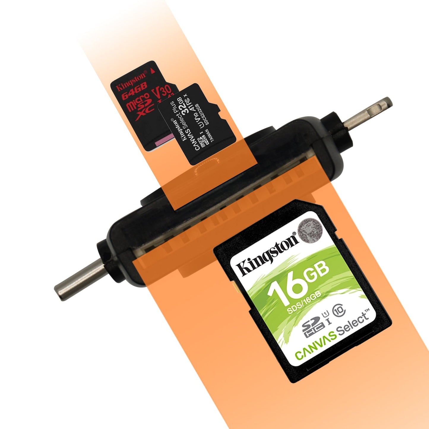 Rexing Card Viewer 4-in-1 SD Card Reader