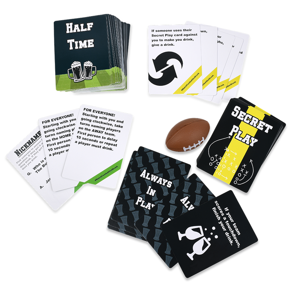 WATCH FOOTBALL, GET DRUNK - The Live Football Drinking Game