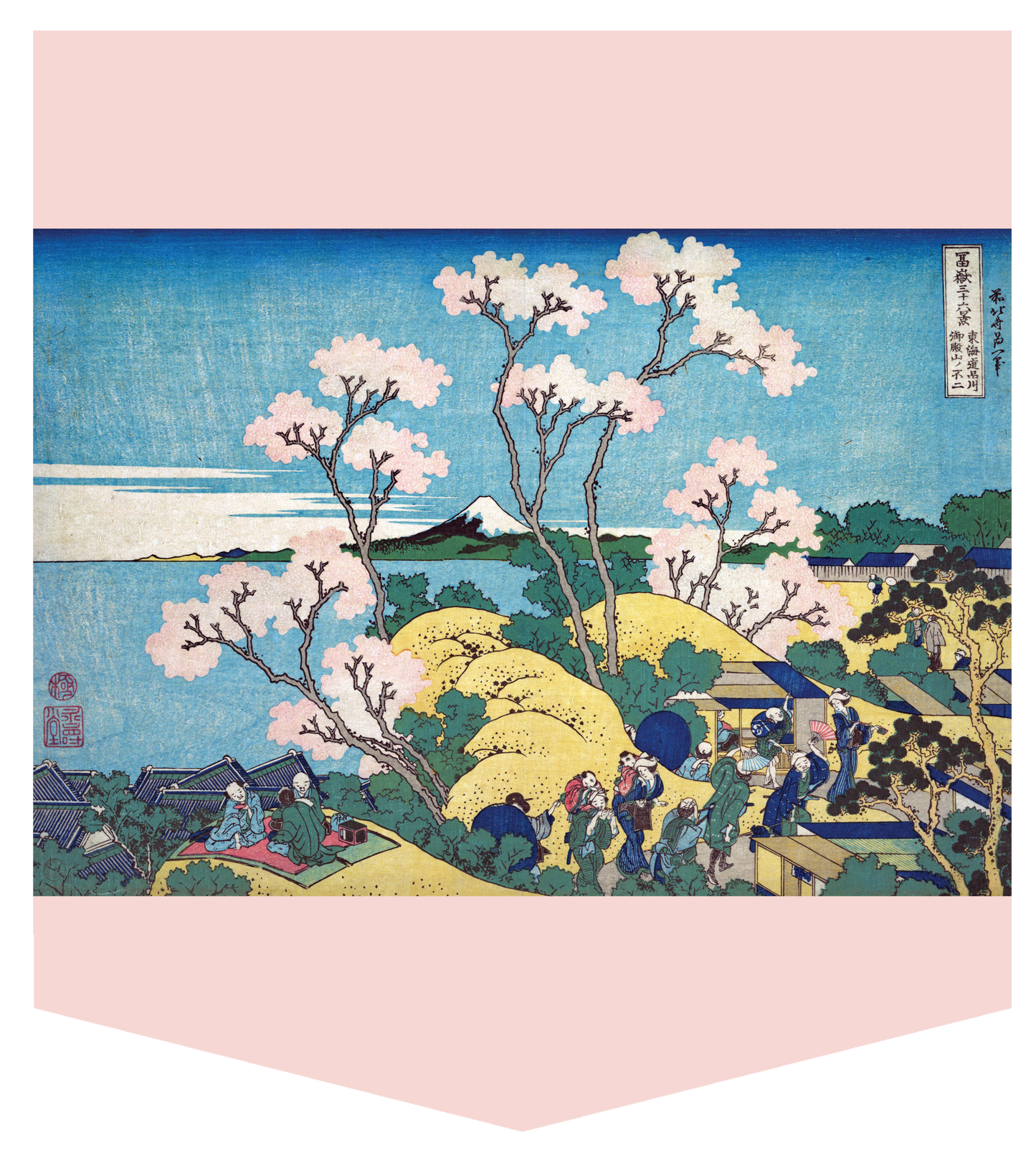 Japanese Block Art Collection XII | Pocket Shirt