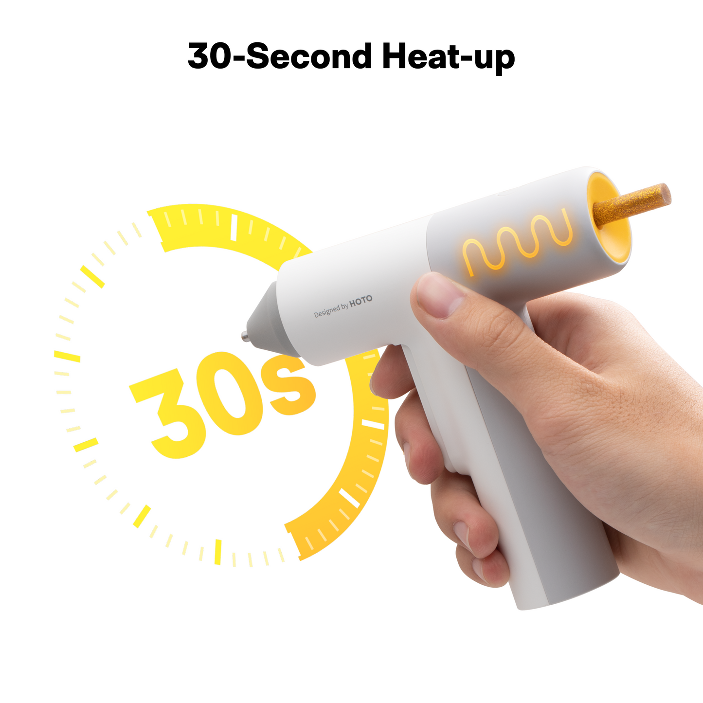 HOTO Easyflow Cordless Hot Glue Gun