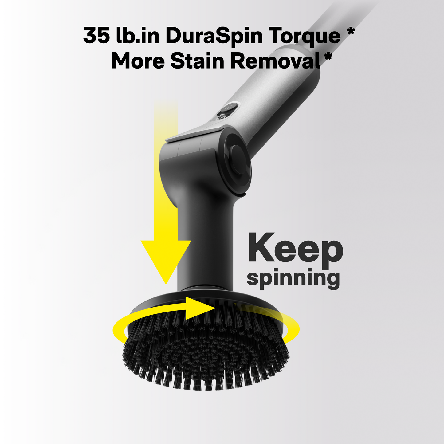 HOTO Flexi™ Cordless Spin Scrubber