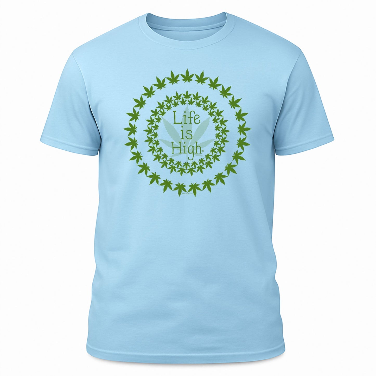 Life Is High Circle Emblem