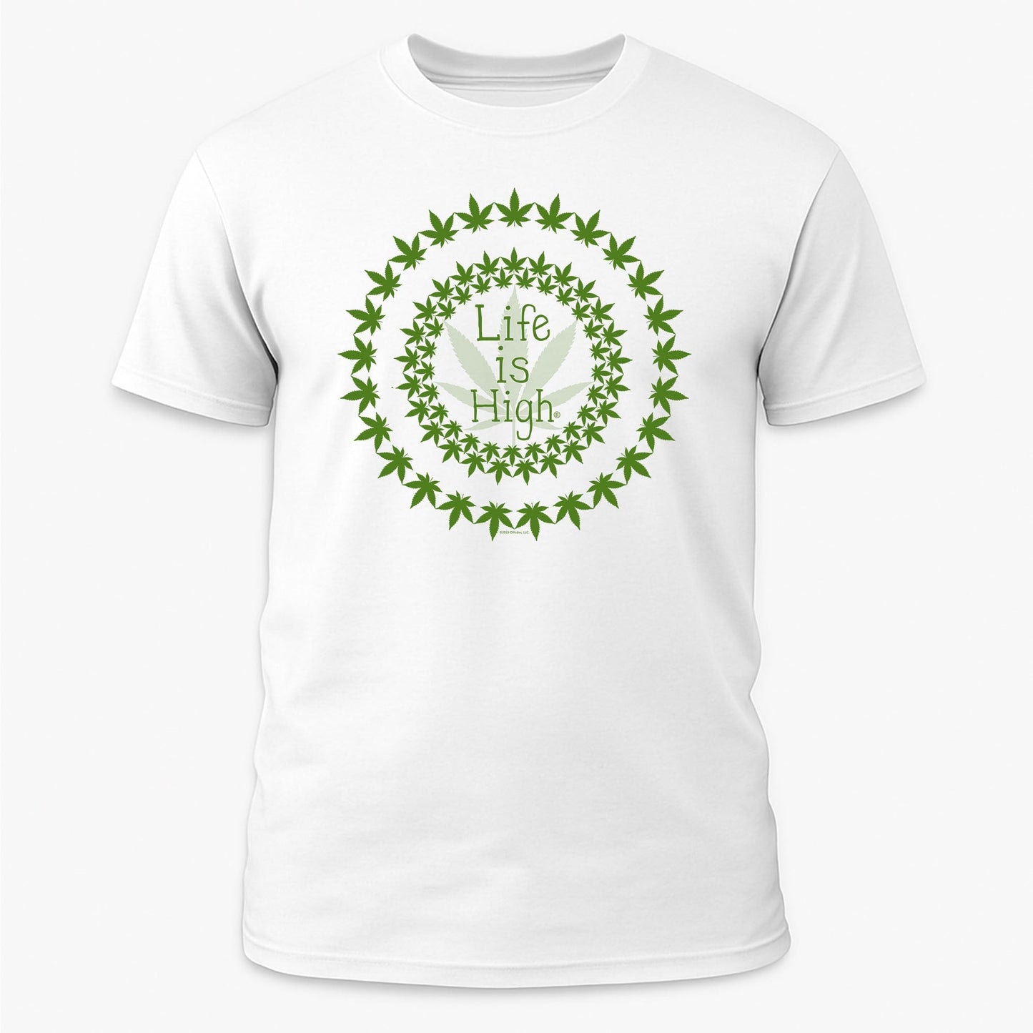 Life Is High Circle Emblem