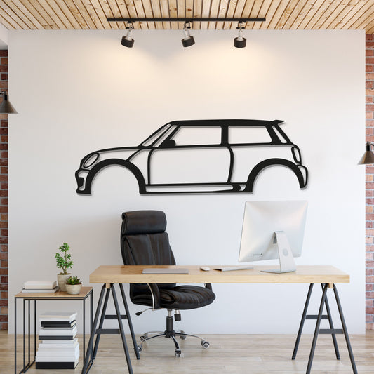 Cooper S Metal Car Wall Art  - MT0913