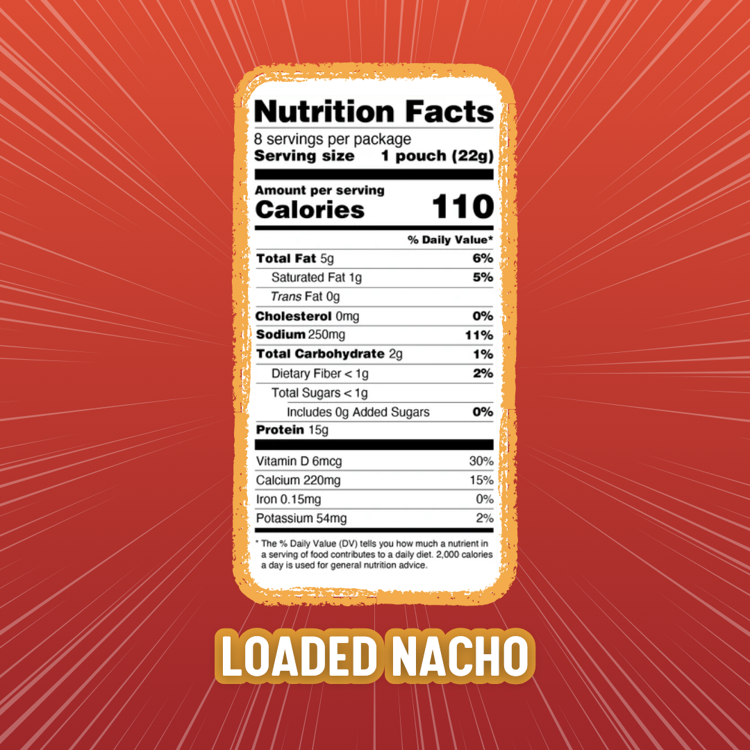 Loaded Nacho Protein Puffs Single Serving - 8-Pack Box