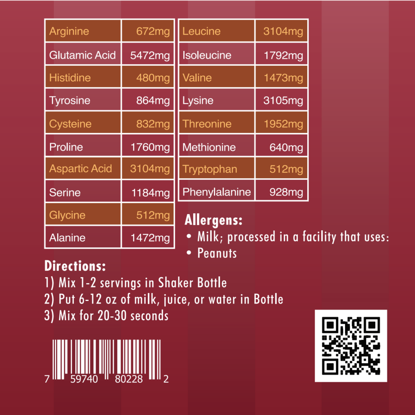 Whey Protein Isolate Peanut Better