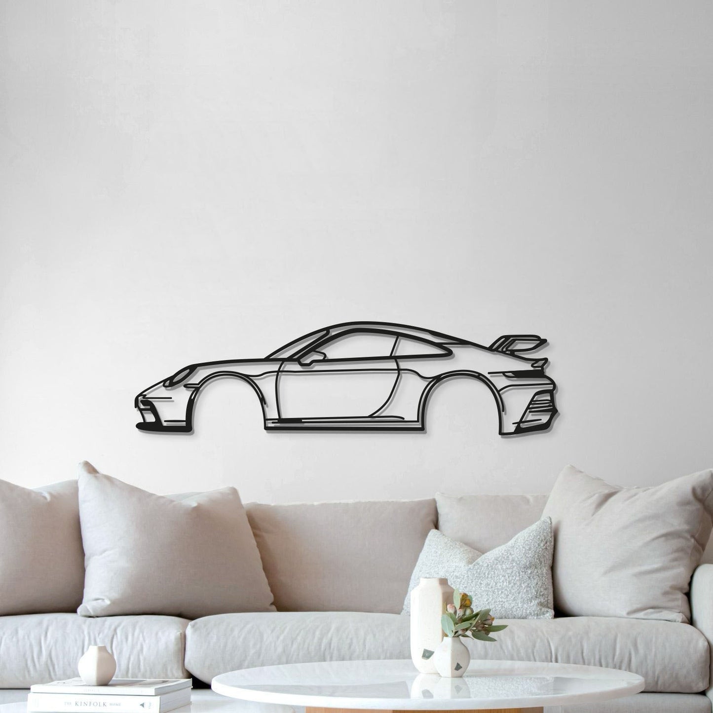911 GT3 Model 992 Metal Car Wall Art - MT0855