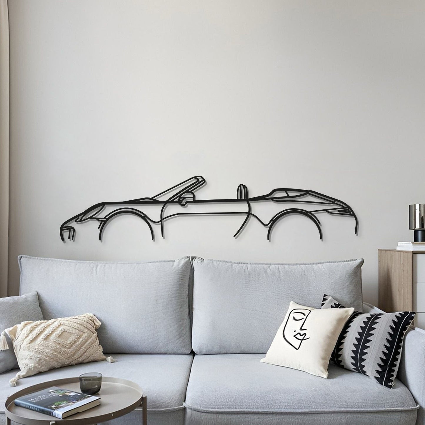 911 Model 991 Metal Car Wall Art - MT0863
