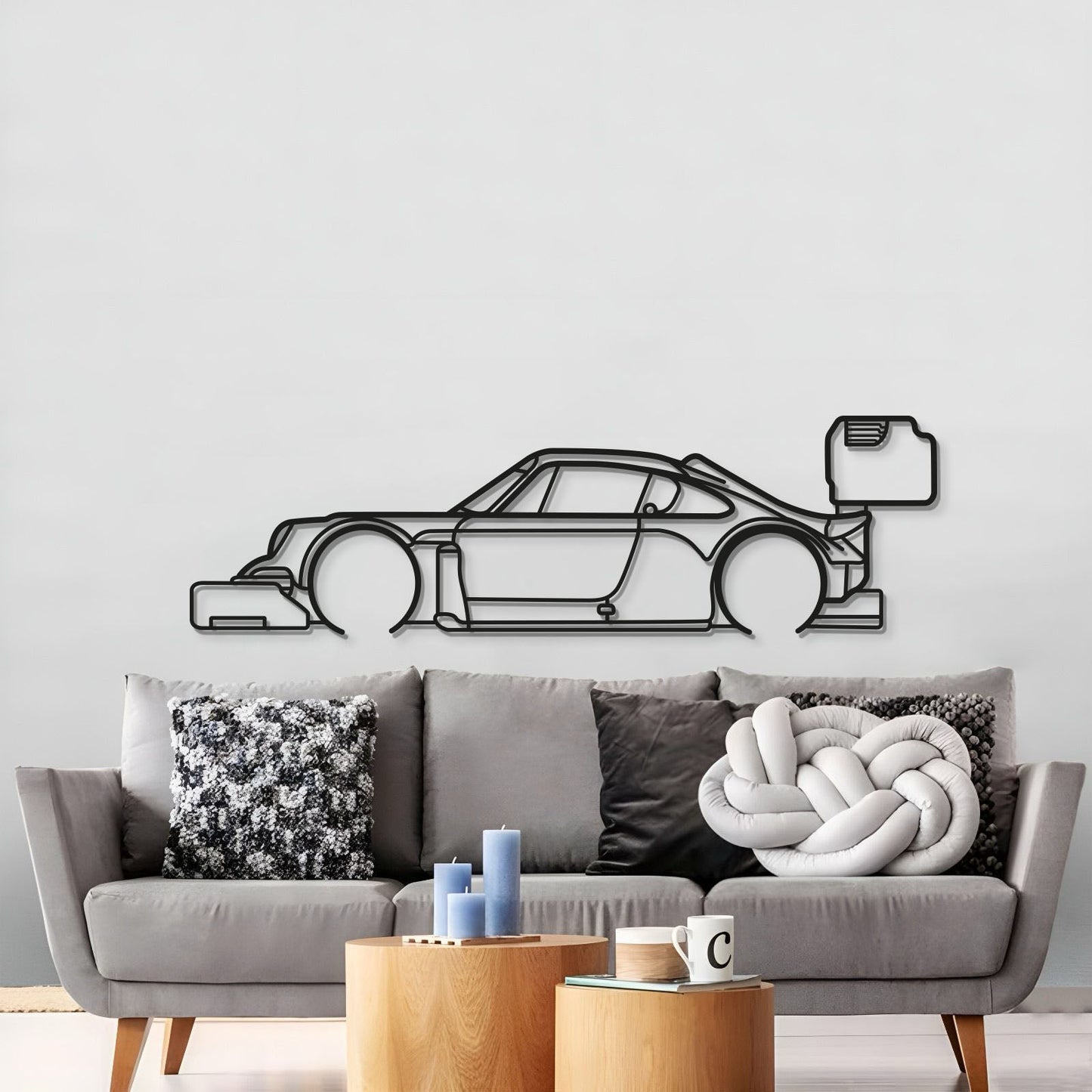 911 Pikes Peak Metal Car Wall Art - MT0869