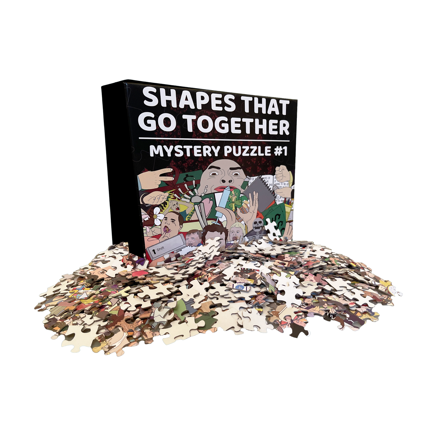 Shapes That Go Together - F-Life Mystery Puzzle #1