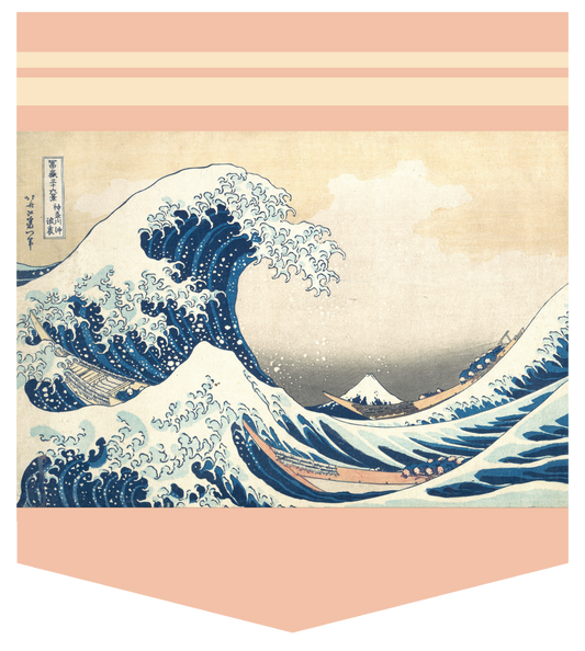 Japanese Block Art Collection XV | Pocket Shirt