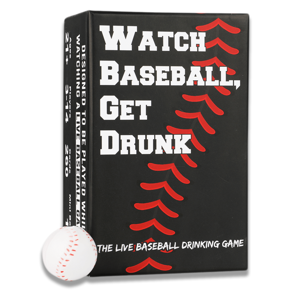WATCH BASEBALL, GET DRUNK - The Live Baseball Drinking Game