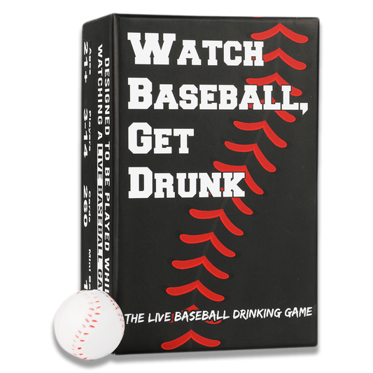 WATCH BASEBALL, GET DRUNK - The Live Baseball Drinking Game