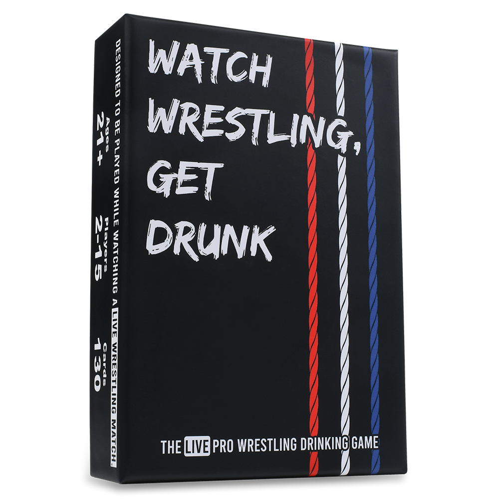 WATCH WRESTLING, GET DRUNK - The Live Pro Wrestling Drinking Game