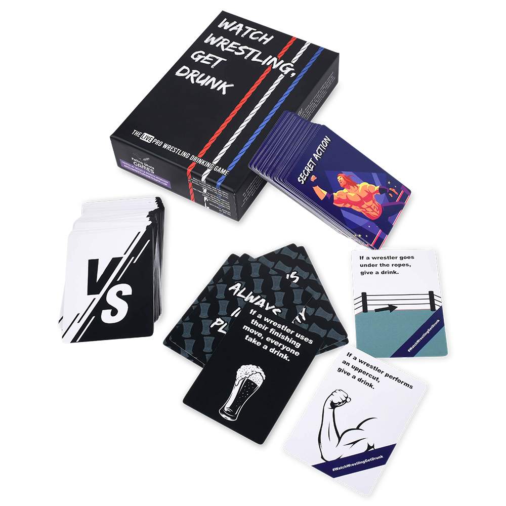 WATCH WRESTLING, GET DRUNK - The Live Pro Wrestling Drinking Game