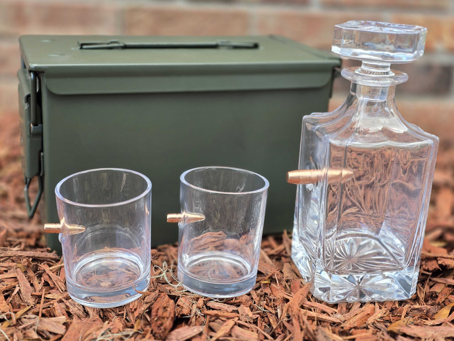 Locked & Loaded Whiskey Kit: Inside a 50 Cal Ammo Can - 3258