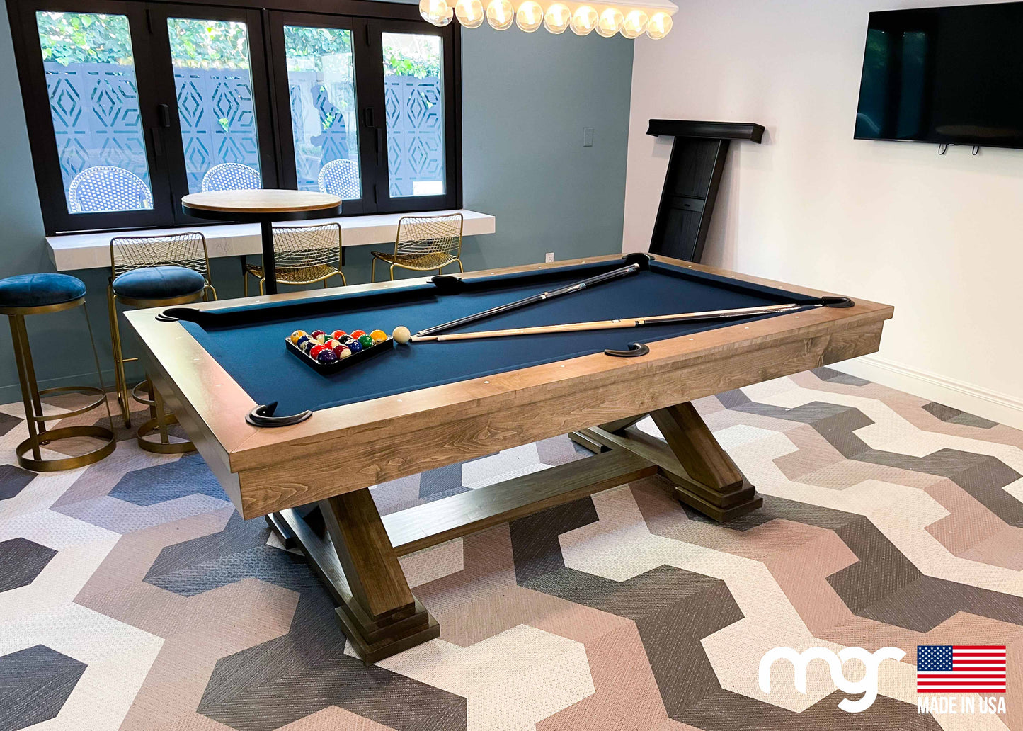 Monala Maple Wood with Chestnut Finish