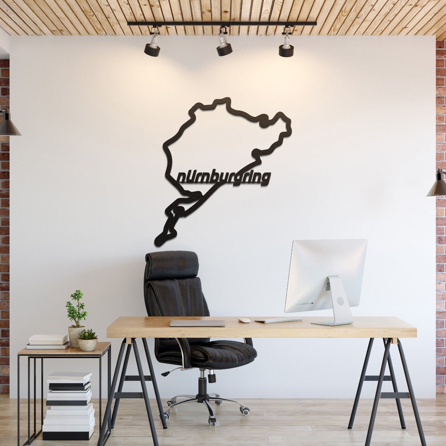 Nurburgring Metal Circuit Wall Art  -MT1484