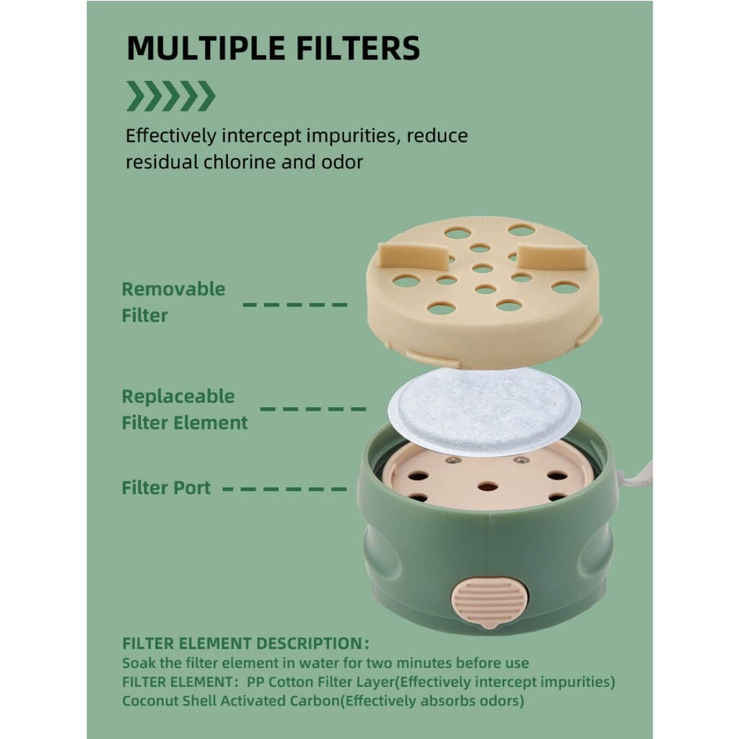 Travel Dog Water Bottle with Treat Holder – Leakproof & BPA-Free 350mL